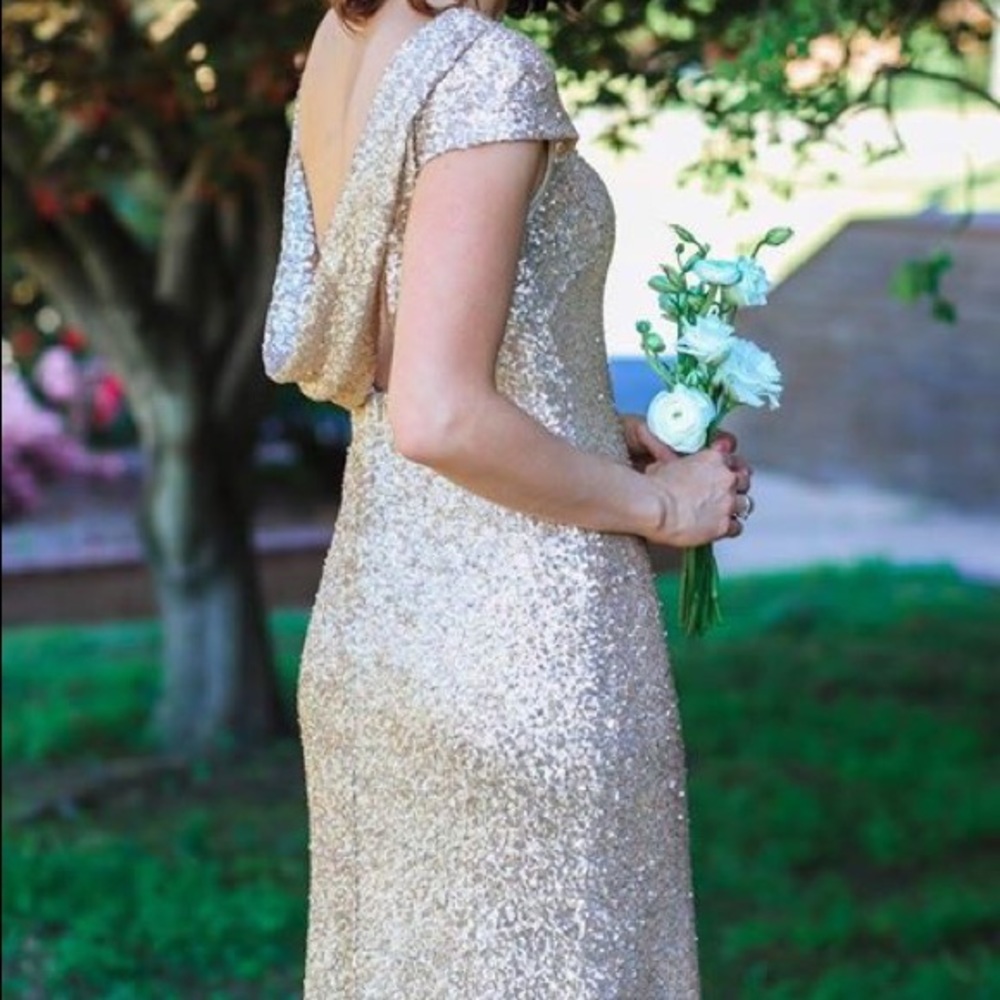 Sequined Formal Dress